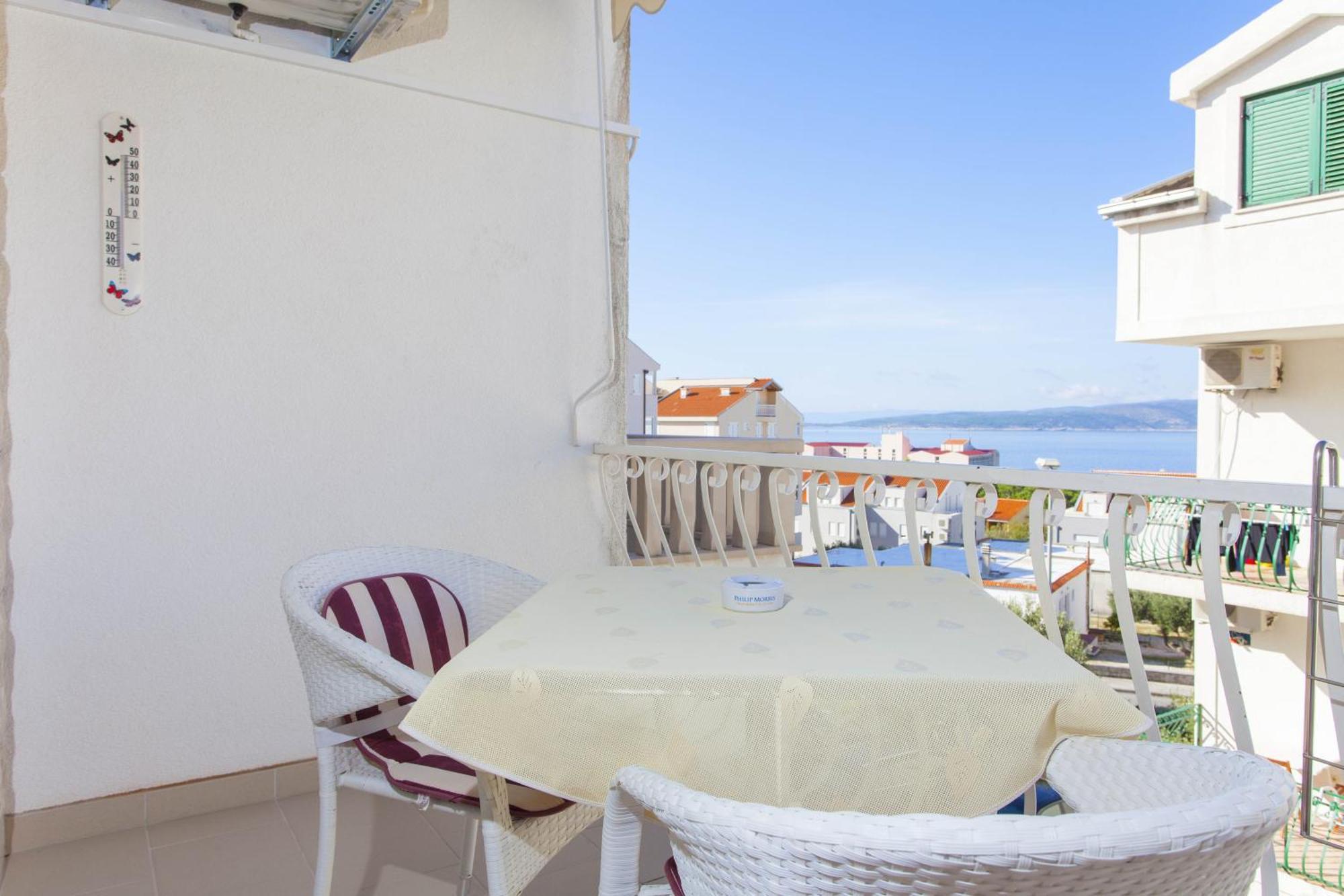 House Bilic Appartement Baška Voda Kamer foto